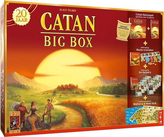 Afbeelding van het spel Catan: Big Box Jubileumeditie Bordspel