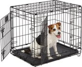 Cage pour chien - Noir - S - 61 x 46 x 51 cm