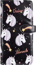 Shagwear Portemonnee Dames - Pasjeshouder - Portefeuille Dames - Kunstleer
 - Unicorns (009818Z)