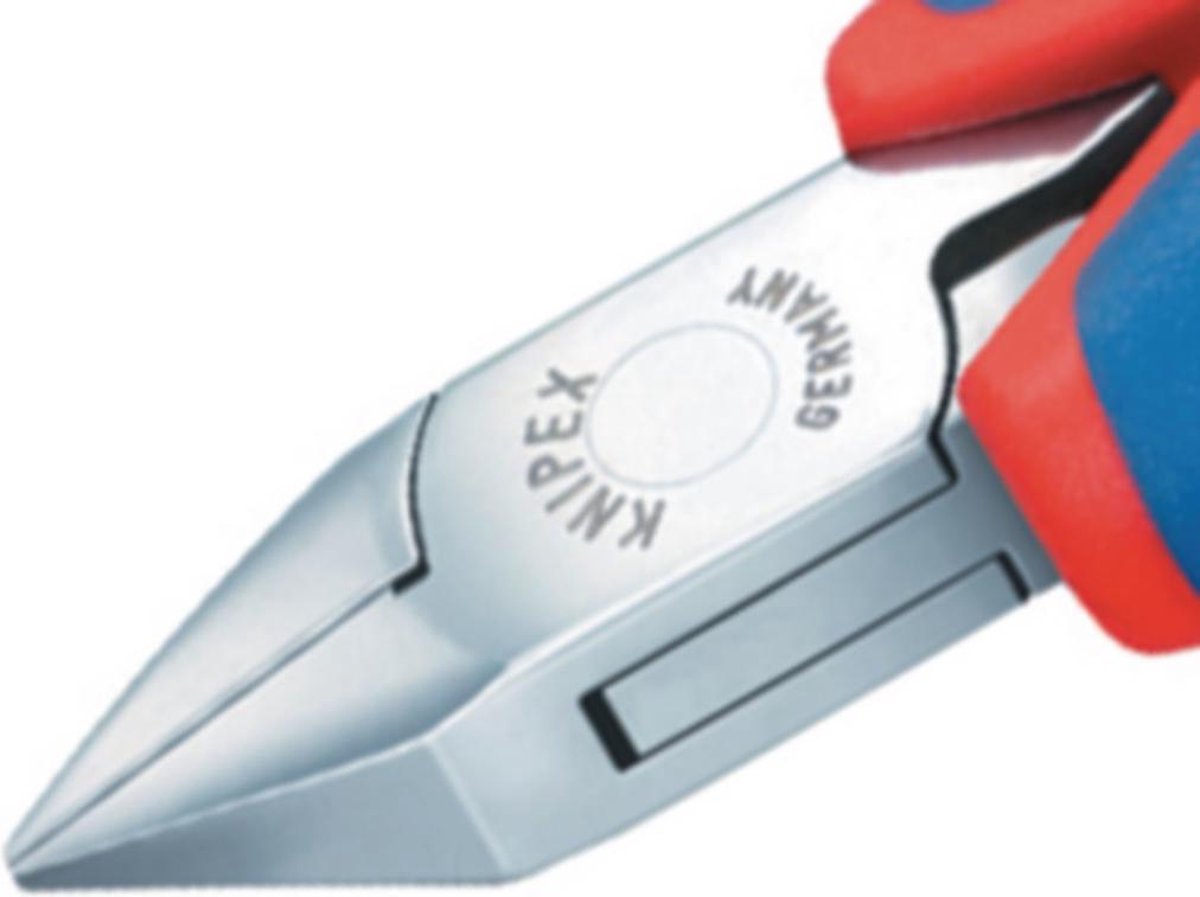 Knipex Norma DIN ISO 9654.Scarica il file PDF 77 32 115 Elektronica en fijnmechanica Zijkniptang Met facet 115 mm