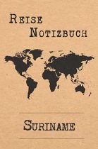 Reise Notizbuch Suriname