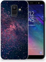 Geschikt voor Samsung Galaxy A6 (2018) TPU Hoesje Design Stars