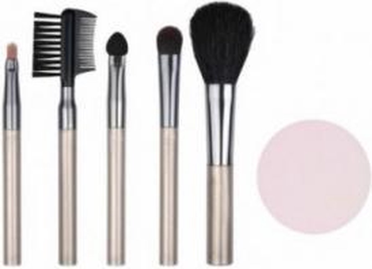 Sexy Hair QVS Essential Cosmetic Brush Kit Set 6 Pieces 2019