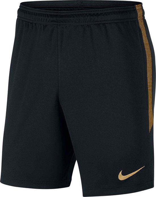 Behoefte aan Duplicaat Attent Nike Sportbroek - Maat S - Mannen - zwart/goud | bol.com