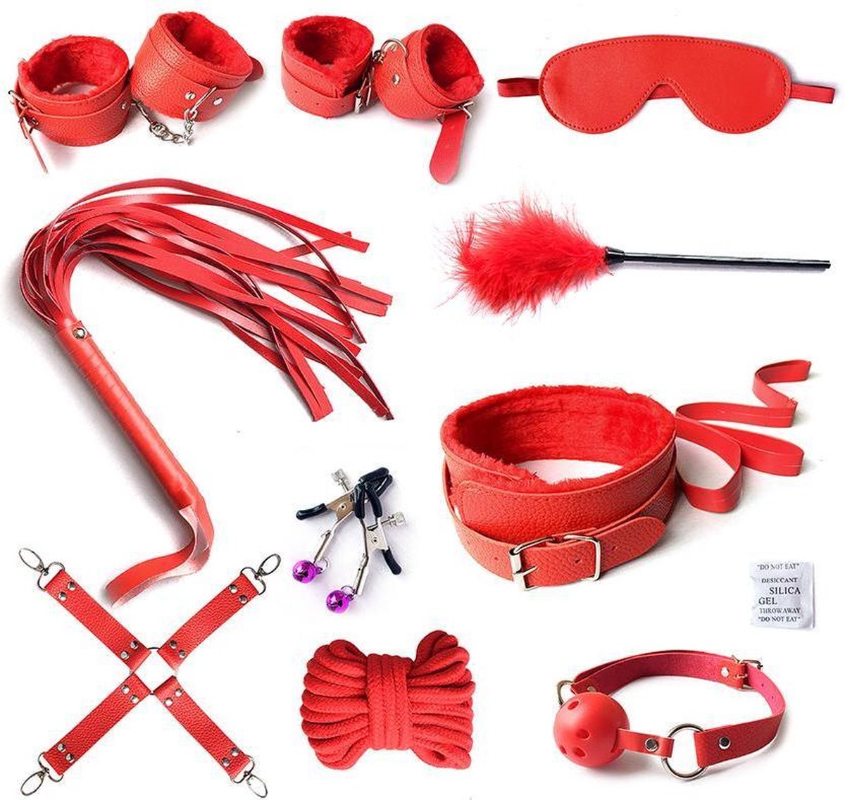 Bondageset Bdsm Set Bondage Set Bdsm Toy Set 10 Delig Luxe Sex Speeltjes Kit