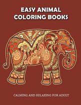 Easy Animal Coloring Books