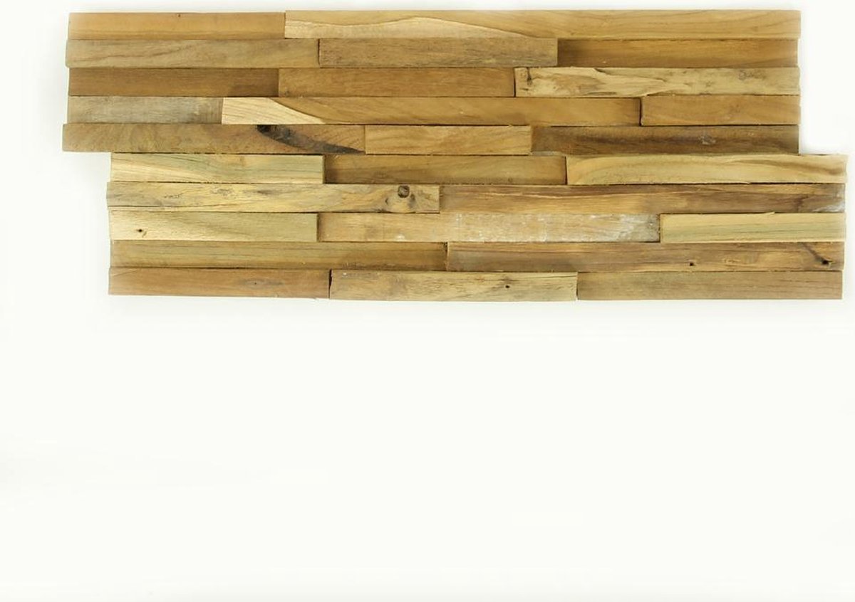 Teak Wood Cladding – Rectangle | bol.com