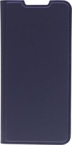 Shop4 - Samsung Galaxy A80 Hoesje - Book Case Business Donker Blauw