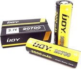 1 Stuk iJoy 20700 3000mAh - 40A Li-Ni oplaadbaar batterij