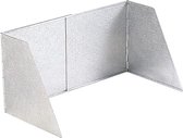 Crespo Kookwindscherm - P-259 - Verstelbaar - Aluminium