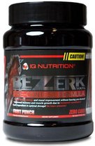 IQ Nutrition - Bezerk 100% pre workout - Fruit punch 24 servings