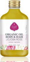 Vegan Huid/Haar Olie Jojoba Roos BIO