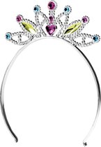 BOLAND BV - Kleurrijke prinses tiara - Accessoires > Toverstokken, tiara's