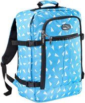 CabinMax Metz Reistas– Handbagage 44L- Rugzak – Schooltas - Backpack 55x40x20cm – Lichtgewicht - Paper Planes (MZ PPR)