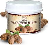 Shea boter 450g, geraffineerd, 100% zuiver & natuurlijke lichaamsboter, rijk aan mineralen & vitamine voor intensieve lichaamsverzorging / massage / wellness / cosmetica / ontspann