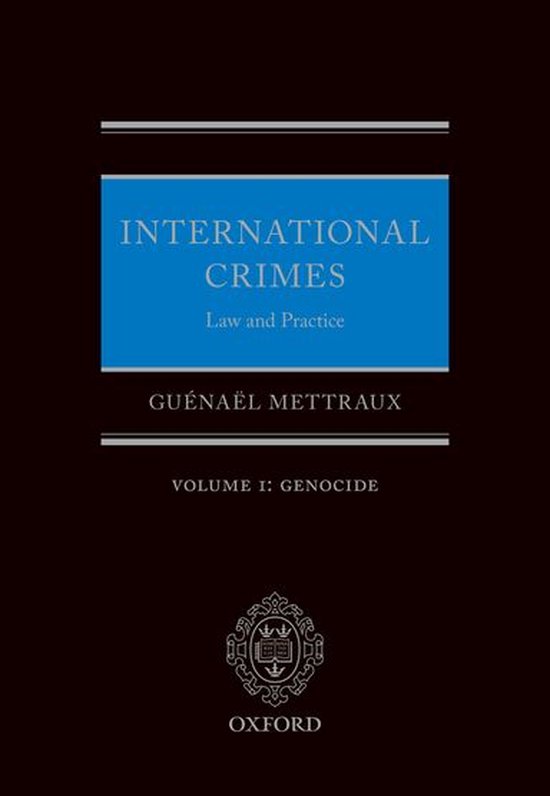 International Crimes: Volume I: Genocide - cover