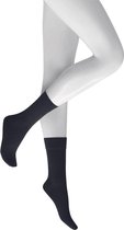 Kunert Soft Wool Cotton Dames Sokken - Zwart - Maat 39-42