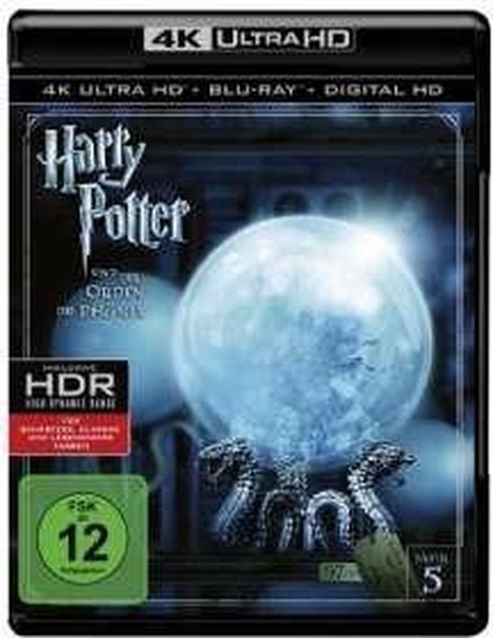 Harry Potter And The Order Of The Phoenix (4K Ultra HD Blu-ray) (Import ...