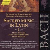 Gächinger Kantorei, Bach-Collegium Stuttgart, Helmuth Rilling - J.S. Bach: Sacred Music In Latin 1 (Bwv233,233A,234) (CD)