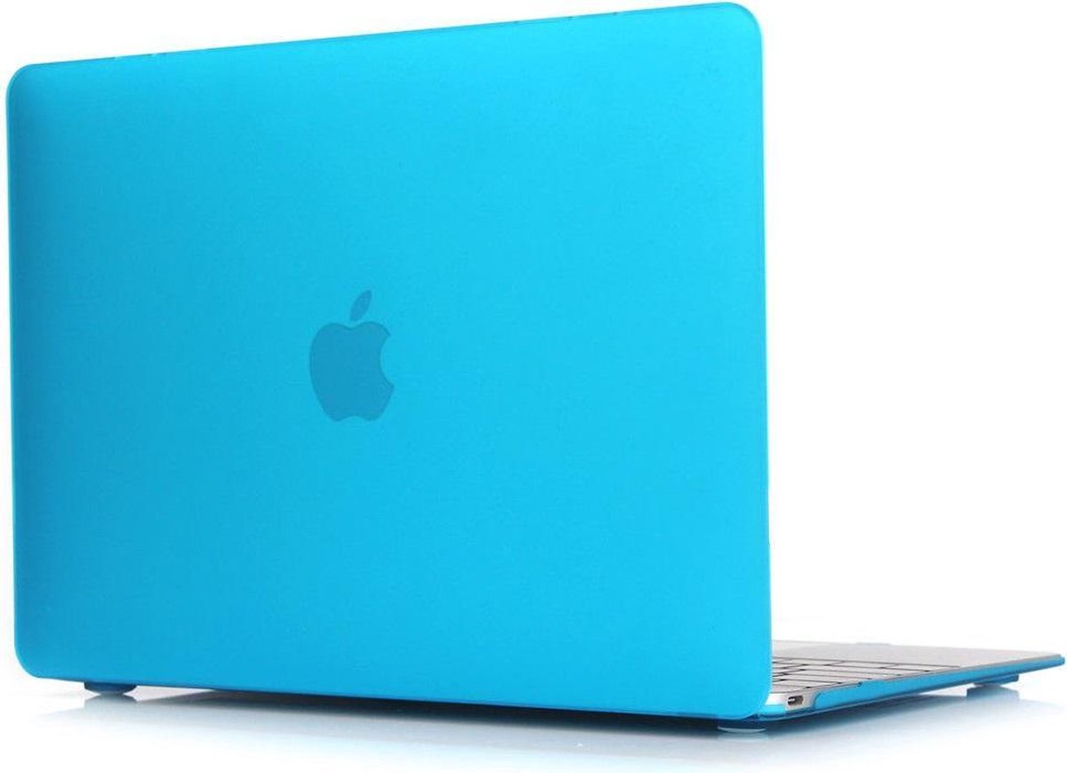 Macbook Case voor Macbook Retina 12 inch - Laptop Cover - Matte Licht Blauw