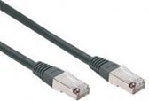 Ednet Cat5e Cross Network Cable 5 m netwerkkabel Grijs
