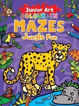 Junior Art Colour in Mazes- Junior Art Colour in Mazes: Jungle Fun