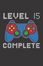 Level 15 Complete