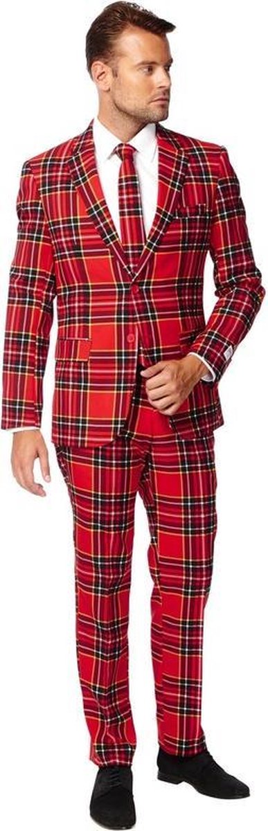 vidaXL Cornemuse écossaise Great Highland Tartan rouge Royal