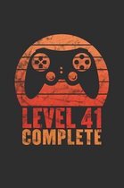 Level 41 Complete