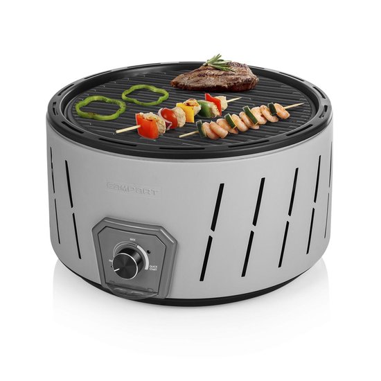 | Campart Travel BQ 6840 Kolenbarbecue Albufeira Tristar BQ 6840 Kolenbarbecue Albufeira grijs barbecue kopen