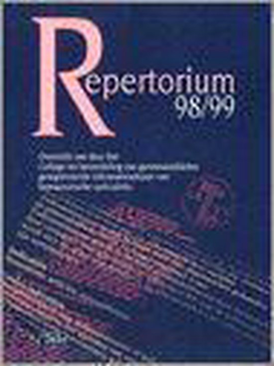 98/99 Repertorium