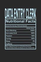 Data Entry Clerk Nutritional Facts