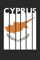 Vintage Cyprus Notebook - Retro Cyprus Planner - Cypriot Flag Diary - Cyprus Travel Journal