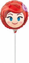 Aluminium ballon Ariel™ Emoji™ - Feestdecoratievoorwerp