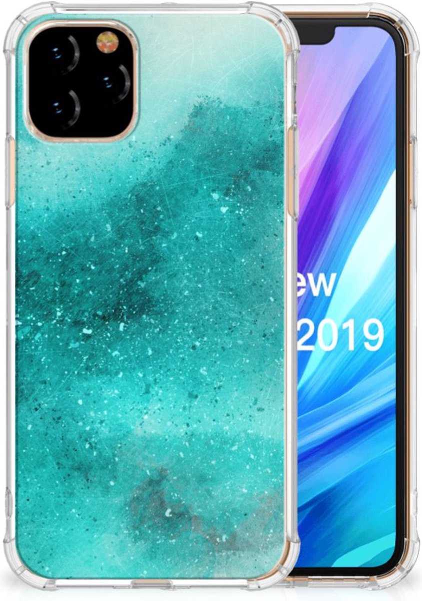 Back Cover Apple iPhone 11 Pro Painting Blue