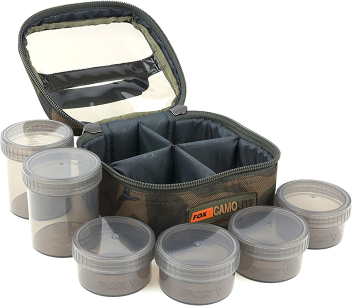Fox - Camolite Glug 6 Pot Case - Camo