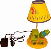 Playwood - Houten Kinderlamp Auto; Inclusief adapter / omvormer van 230 volt naar 12 volt