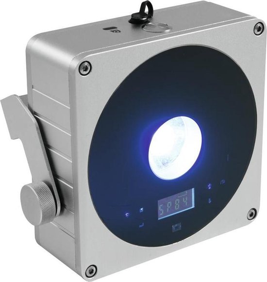 Eurolite AKKU Flat Light 1 - LED UPLIGHT met Accu Zilver - LED Uplighter - Accu  LED Spot | bol.com
