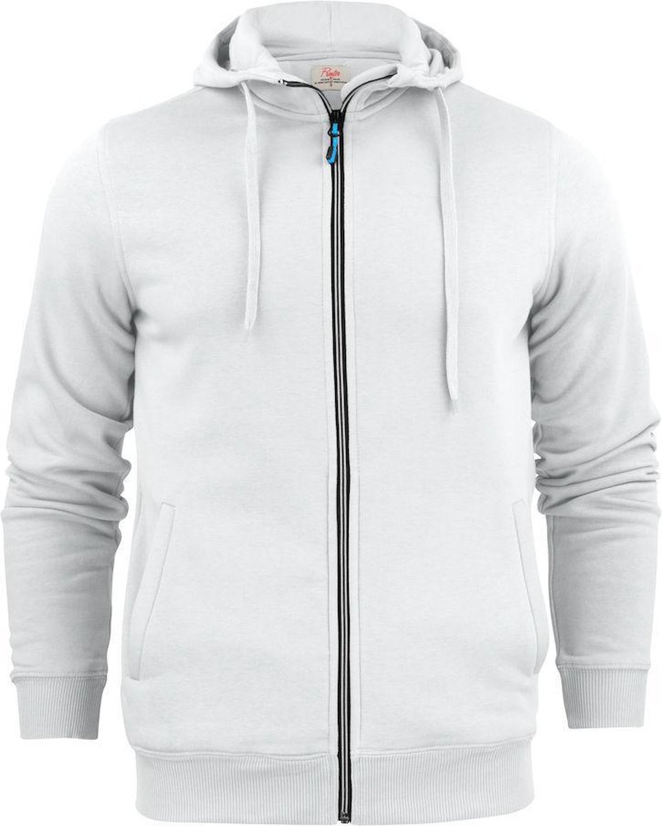 Printer Hooded Sweat Vest Overhead Man 2262051 Wit