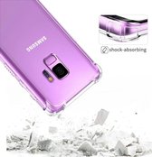 Samsung Galaxy J6 2018 Anti shock hoesje + tempered glass screenprotector - Schokbestendig - combo