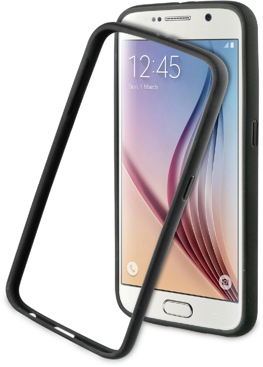BeHello Bumper Case voor Samsung Galaxy S6 - Zwart