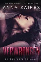 Boekomslag met een vrouw die op haar rug ligt, met de titel "VERWROngen".