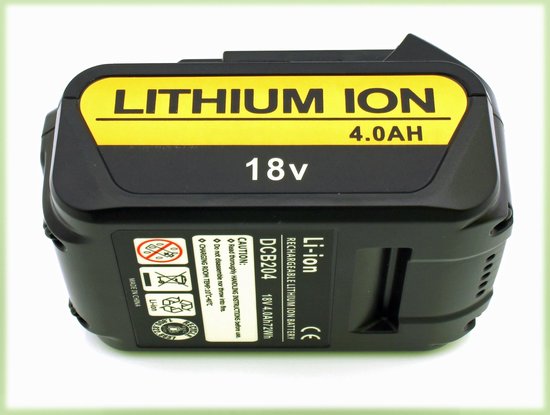 Accu, batterij DeWalt XR, Li-ion, 4000 mAh, 18-20V | bol.com