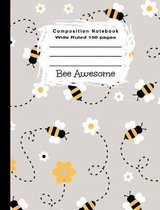 Composition Notebook Wide Ruled 150 Pages