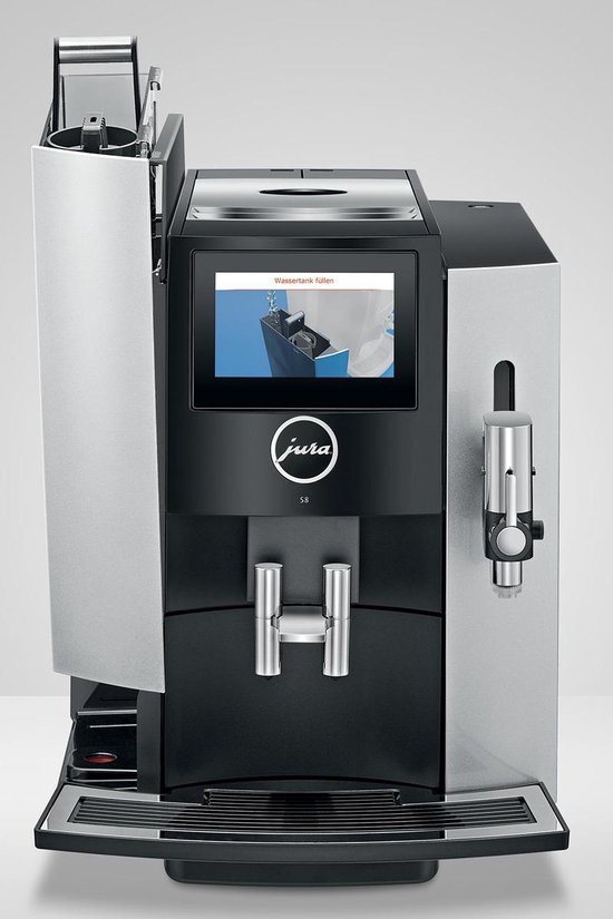 JURA S8 Espressomachine - Moonlight Silver JURA S8 Espressomachine - Moonlight Silver