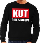 Foute new year trui / sweater - kut oud en nieuw - zwart voor heren XXL