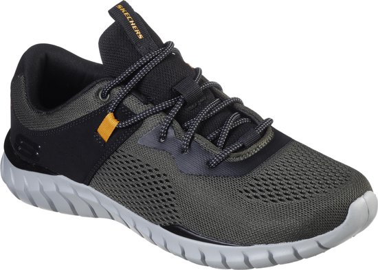 Skechers Overhaul Ryniss Heren Sneakers - Groen - Maat 45 | bol.com
