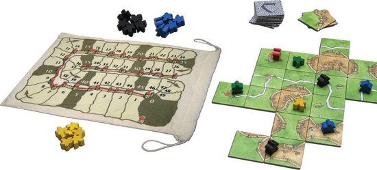 Stralend huiswerk maken domineren Carcassonne Reiseditie Bordspel | Games | bol.com