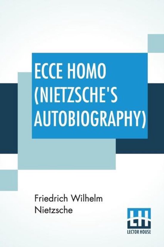 Ecce Homo (Nietzsche's Autobiography) - cover