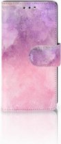 Flipcase Sony Xperia X Compact Design Pink Purple Paint